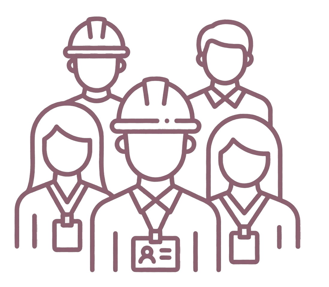 Grupo de trabajadores